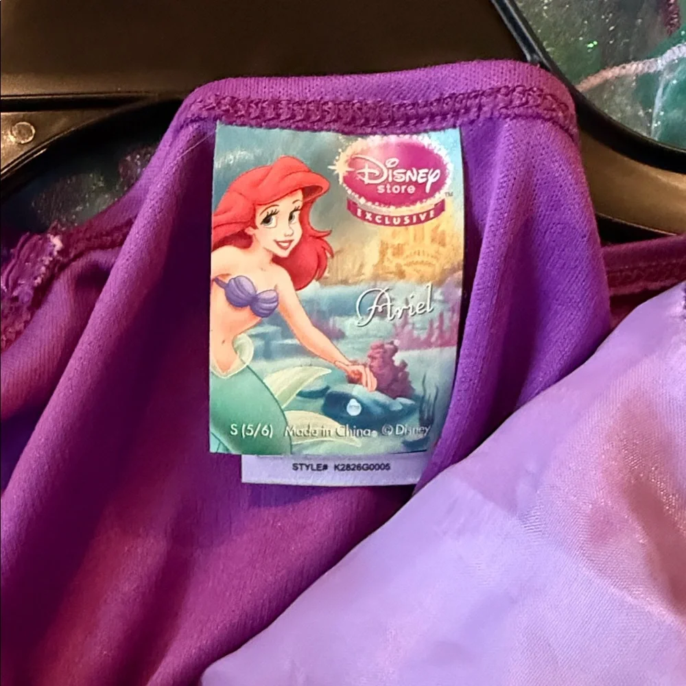 The Little Mermaid Princess Ariel Costume Dress /doll /purse small 5/6